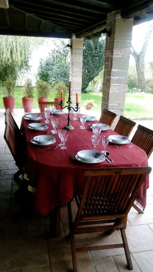 Villa Con Piscina Canale Monterano Ngoại thất bức ảnh